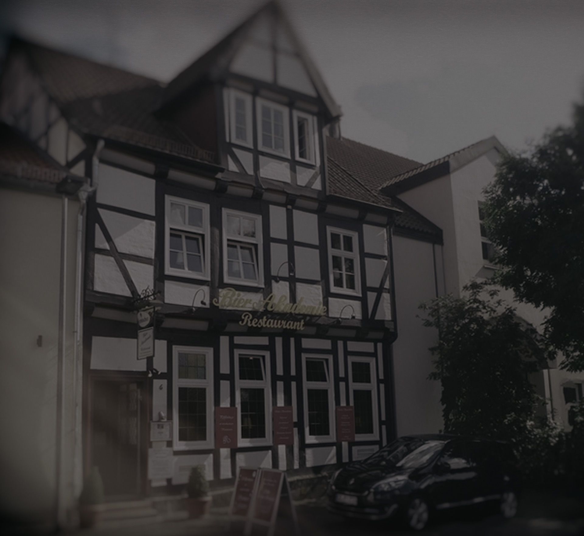 Das Fachwerkhaus der BierAkademie am Weißen Wall in Celle